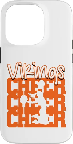 Vista 17 de Vikings Cheer Back to School Cheerleading Spirit O Case for iPhone 16
