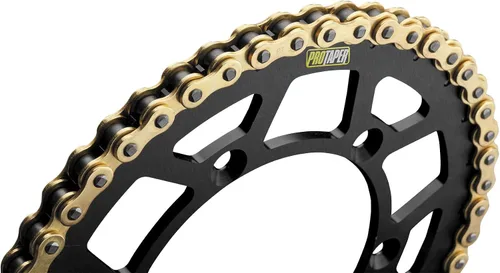 Vista 2 de Pro Taper Cadena 520 MX (120 eslabones) (Oro)