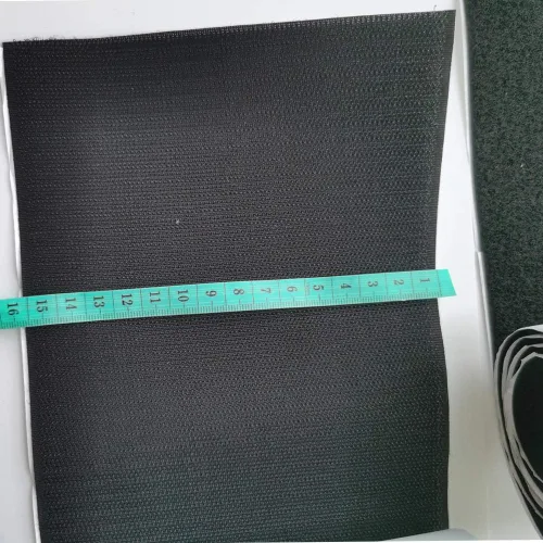 Vista 4 de Cinta autoadhesiva de sujeción de gancho y bucle de 6 pulgadas de ancho, tiras resistentes de 1 yarda (negro, 6 pulgadas x 1.1 yarda)
