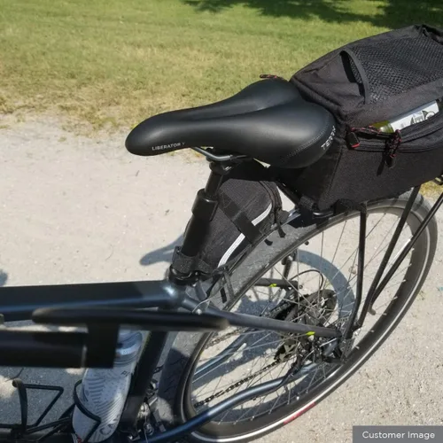 Vista 5 de Terry Liberator Y - Sillín de bicicleta de montaña para hombre, flexible y cómodo, funda Dura-Tek negra