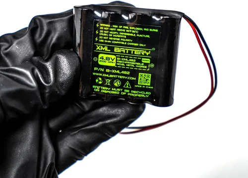 Vista 3 de Reemplazo de batería recargable Ni-MH de 4.8v 2000mAh para coche RC con cargador USB