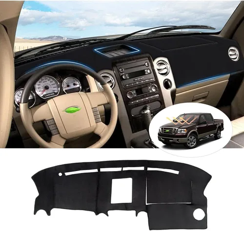 Vista 44 de CARTIST Cubierta de Tablero de Ajuste Personalizado para Chevy Chevrolet Silverado/GMC Sierra 1500 2014-2018, Silverado/GMC Sierra 2500HD 3500HD