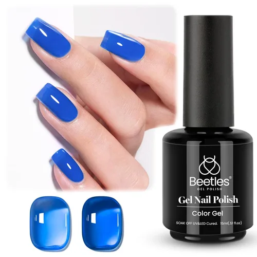 Vista 98 de Beetles - Esmalte de uñas en gel, 1 unidad de 0.5 onzas fluidas (15ml), extracción por remojo, arte de uñas, estética de manicura, bricolaje, curado