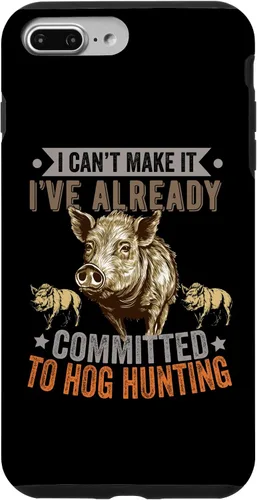 Vista 9 de iPhone 15 Hog Hunting Men Dad Wild Boar Pig Hunter Funny Feral porcino caso