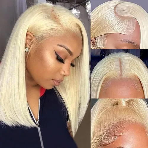 Vista 27 de Pelucas de cabello humano rizado marrón chocolate con encaje frontal, prearrancadas de 13 x 4 pulgadas, pelucas de encaje frontal HD de onda