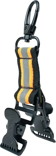 Vista 12 de KUNN Correa de guante de bombero, clips de soporte de guante de seguridad para el trabajo con clip de cocodrilo