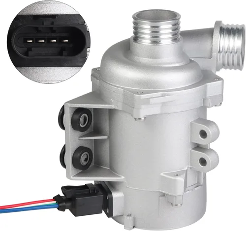 Vista 5 de Bomba de agua de motor eléctrico 11517586925 y termostato apto para BMW 325i 325xi 328i 328xi 330i 330xi 525i 525xi 528i 528xi 530i 530xi x3 x5 z4