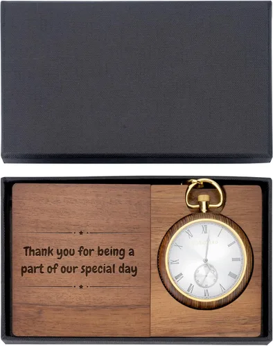 Vista 8 de 2win Relojes de bolsillo personalizados grabados para hombres, papá, hijo, relojes personalizados, exquisitos relojes de bolsillo, regalos