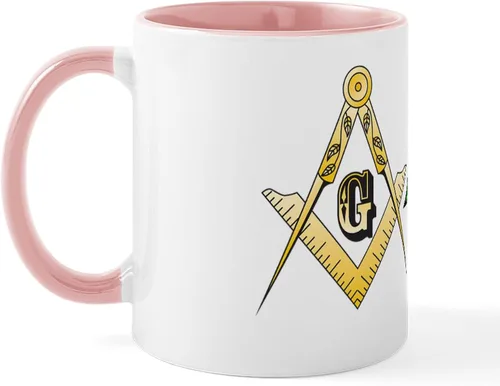 Vista 7 de CafePress Masonic Eastern Star - Taza de café de cerámica (11.0 fl oz)