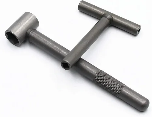 Vista 6 de Llave de reparación de tornillo de válvula de motor de válvula de scooter de motocicleta, herramienta de ajuste de agujero hexagonal cuadrado