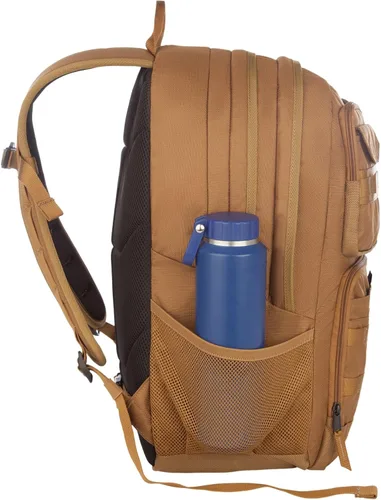 Vista 5 de Eddie Bauer Mochila táctica de carga Aventura Resistente Exterior Resistente al agua Poliéster 600D, Bronce antiguo, 30 L