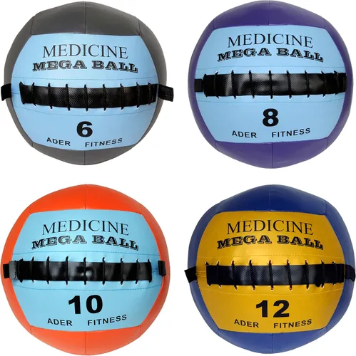 Vista 2 de Ader Soft Mega Balón medicinal: 2,3,4,5,6, 8,10,12,14,16,18,20,22,25,28,30 libras