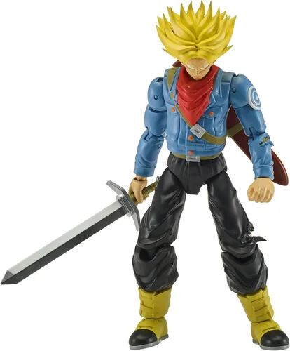 Vista 2 de Dragon Ball Super Dragonball Super - Figura de acción de 6 pulgadas BAF Fusion Zamasu Dragon Stars Series 3 - Super Saiyan Trunks