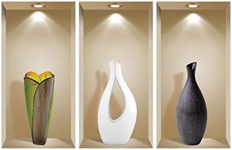 Vista 7 de NR1 - Juego de calcomanías de pared 3D, decoración de pared 3D, calcomanías de pared para sala de estar, calcomanías de pared para dormitorio