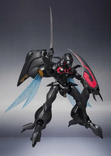 Vista 6 de Bandai Tamashii Nations Robot Spirits Zwarth Aura Battler Dunbine Figura de acción