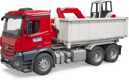 Vista 7 de Bruder 03767 Man TGS - Camión con contenedor enrollable y compacto Schäffer Escala 1:16, incl. Cargador de granja schaeffer, fabricado