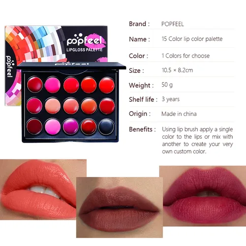 Vista 5 de Pure Vie Juego de maquillaje sorpresa todo en uno para regalo navideño, paquete esencial de iniciación que incluye paleta de sombras de ojos, lápiz