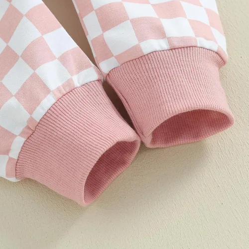 Vista 7 de Lesimsam Conjunto de sudadera de manga larga para bebé niño y niña, para otoño e invierno
