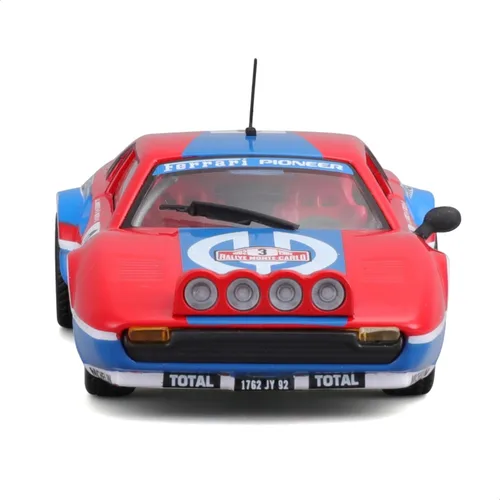 Vista 4 de Bburago Ferrari Racing 308 GTB (1982) Super Car - Escala 1:43 - Increíblemente detallada réplica de fundición a presión modelo coleccionable