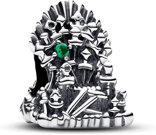 Vista 2 de Feitery Dijes de dragón de Navidad compatibles con pulseras y collares Pandora, joyería para mujer, abalorios de plata de ley 925