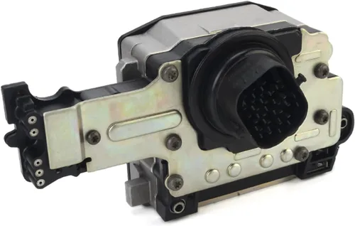 Vista 2 de Paquete de bloque de solenoide de transmisión para Dodge Jeep 45RFE 545RFE 1999-2003 reemplaza 4799937AD 52119435AE (conector negro)