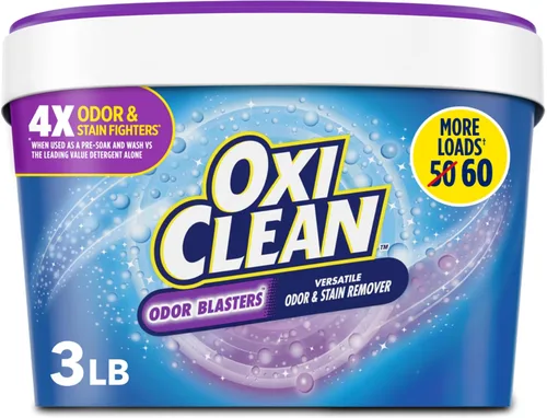 Vista 12 de OxiClean Odor Blasters Polvo versátil removedor de olores y manchas, 5