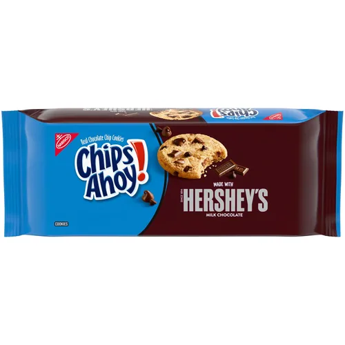 Vista 54 de CHIPS AHOY! Galletas masticables con chispas de chocolate con tazas de mantequilla de maní Reese's, 9.5 onzas