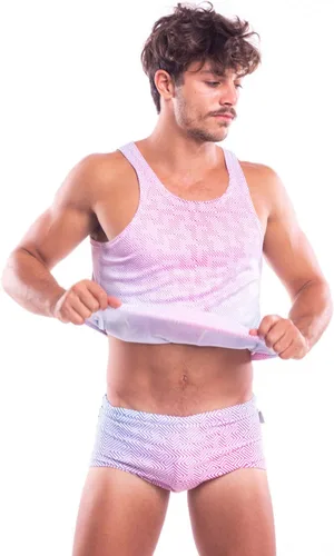Vista 7 de Taddlee Traje de baño sexy para hombre, traje de baño tipo bóxer
