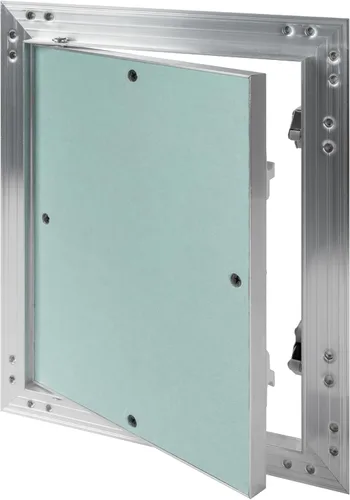 Vista 28 de Panel de acceso de aluminio para paneles de yeso de 6 x 6 pulgadas, puerta del eje de servicio, plomería, electricidad, calefacción, escotilla