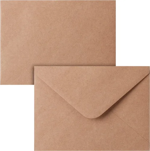 Vista 6 de Mr. Pen - Sobres de papel kraft, paquete de 39, sobres de 5 x 7 pulgadas, sobres A7, sobres marrones, sobres de tarjetas, sobres de papel kraft