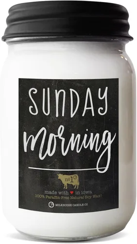 Vista 44 de Milkhouse Candle Company Apple Strudel - Vela de soja – Canela Manzana Aroma de vainilla – Tarro de crema de 5 onzas con tapa, más de 35 horas