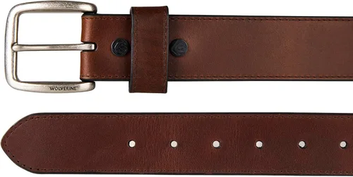Vista 2 de Wolverine Men's Full Grain Leather Workwear Heavy Duty Durable Everyday Classic Casual Metal Buckle