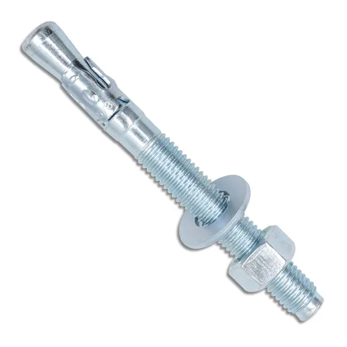 Vista 11 de Anclaje de cuña de 1/2" x 3-3/4", anclajes de hormigón chapados en zinc, sujetadores de pernos de expansión resistentes para ladrillos/bloques