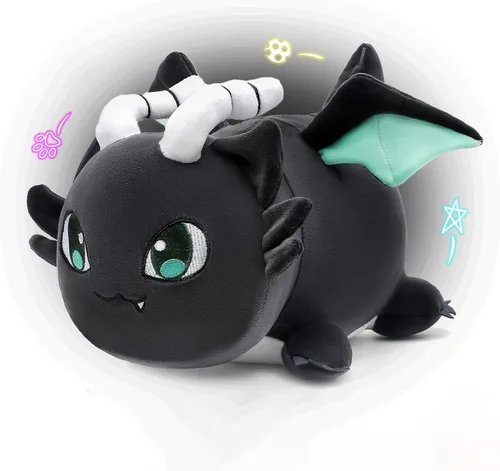 Vista 12 de KOWSI® AI ChatGPT - Peluche interactivo de unicornio parlante, 1.4 libras, calentable para microondas con almohadilla térmica de turmalina lavanda