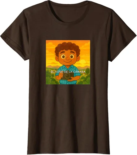 Vista 18 de Camiseta El Niño de la Cámara – Diseño Oficial del Cuento Ilustrado
