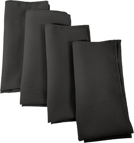 Vista 122 de LA Linen Paquete de 10 servilletas de popelina de poli, servilletas de tela suave, servilletas lavables y reutilizables, servilletas de mesa