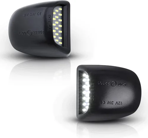 Vista 8 de Conjunto de lámpara LED para placa de matrícula compatible con Chevy Silverado 1500 2500 3500 Suburban Tahoe GMC Sierra Yukon XL Cadillac Escalade