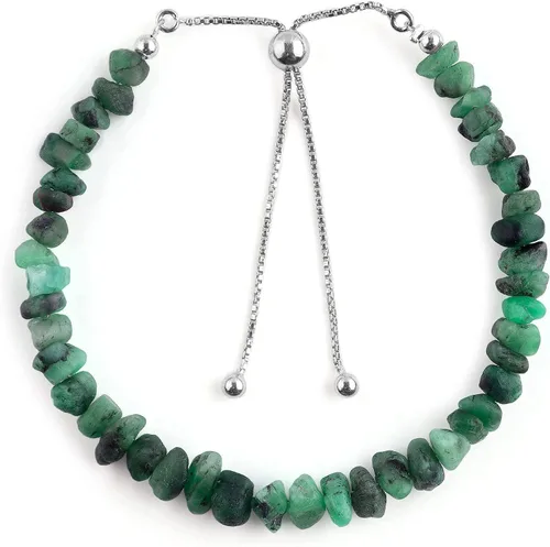 Vista 2 de OdrillionGems Natural Raw Gemstone & Rough Crystal Bolo Bracelet for Women