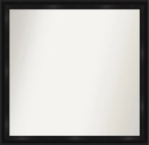 Vista 374 de Amanti Art Espejo personalizado, gran espejo de baño estrecho, espejo de pared o espejo de tocador de baño sobre el fregadero (24 x 24 pulgadas)