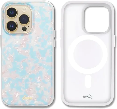 Vista 93 de Sonix - Funda para iPhone 12 y iPhone 12 Pro, compatible con MagSafe, probada contra caídas de 10 pies, Brown Tort, diseño de carey marrón