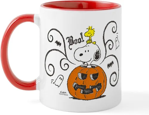 Vista 172 de CafePress Sincere Pumpkin Patch Mug Taza de café de cerámica de 11 oz (11.0 fl oz)
