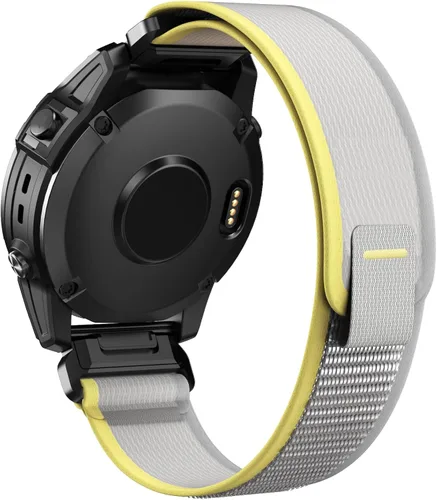 Vista 8 de ANCOOL Correa compatible con Garmin Fenix 7X/6X/5X, correas de nailon de fácil ajuste de 1.024 in para Garmin Fenix 3/5X Plus/6X Pro/Tactix