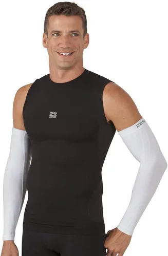 Vista 11 de Mangas de brazo de compresión Zensah - Mangas de sol, protección UV Negro