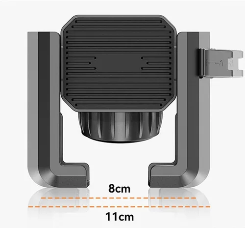 Vista 4 de Soporte para teléfono de motocicleta - [compatible con cámara] [1s Lock] Soporte para teléfono de bicicleta Abrazadera de manillar, clip de teléfono