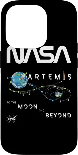 Vista 17 de NASA Artemis Mission Exploration Insignia Worm Logo Case for iPhone 17