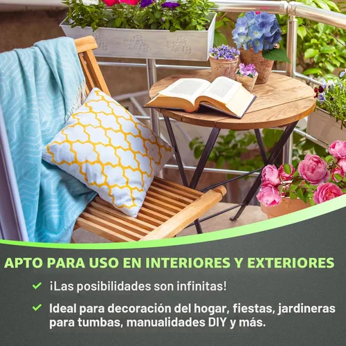 Vista 7 de XCEL Florist - Bloques de espuma floral de espuma, reutilizables, resistentes a la intemperie, para flores artificiales