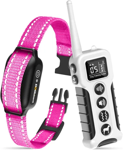 Vista 10 de Collar de entrenamiento para perros sin choque, collar vibratorio para perros pequeños, medianos y grandes, sin golpes, sin puntas