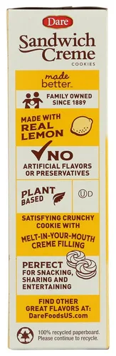 Vista 3 de Dare Cookie Lemon Creme, 10.2 oz