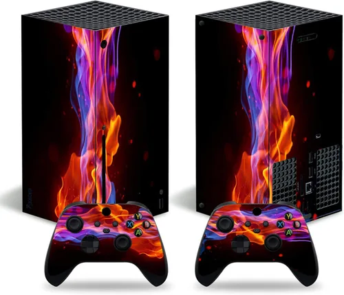 Vista 27 de Xbox Series S Stickers Full Body Vinyl Skin Decal Protective Cover for Microsoft Xbox Series S Console and Controllers (Series S A)