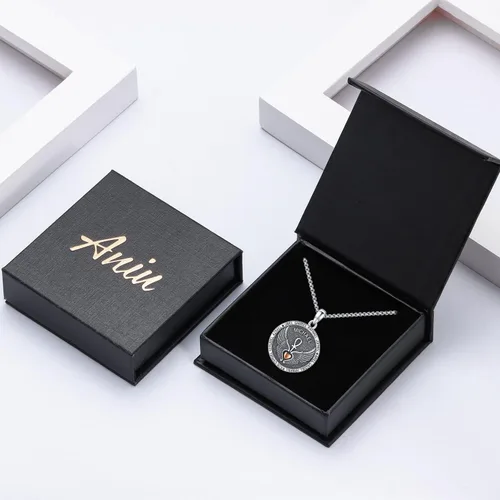 Vista 7 de Aniu Collar de plata de ley S925 de San MiguelSan CristópaloSan BenitoSan Jesús para hombres y mujeres, arcángel, RaguelUriel, colgante de amuleto